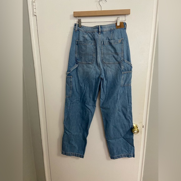 American Eagle Cargo Jeans - Size 10 - Light Wash - Picture 3 of 5